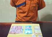 Polsek Peranap Tangkap Eri Karena Mengedarkan Narkoba, Pasokan Didapat dari Pekanbaru