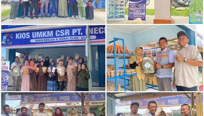 Melalui CSR komitmen PT Inecda dalam membina UMKM di sekitar perusahaan,