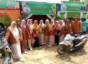 Suasana Persiapan MTQ Tingkat Kecamatan Di Desa Serai Wangi Peranap.