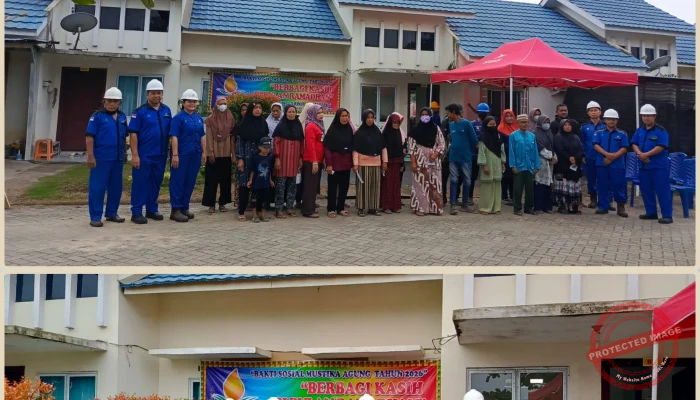 Wujud Kepedulian, PT MASG Salurkan Ratusan Paket Sembako untuk Warga Desa Gumanti