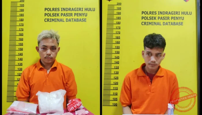Tim Gabungan Polres Inhu Berhasil Bongkar Jaringan Narkoba Dengan BB Ratusan Gram Sabu Dan Ratusan Butir Ekstasi