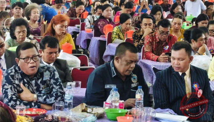 Pesta Bona Taon Raja Sitempang, Kotamadya Pekanbaru 2026 Digelar di Sopo Godang HKBP Pekanbaru, dengan 1200 peserta pesta.