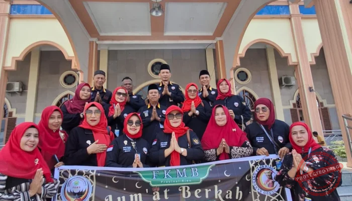 Dalam Rangka Milad Ke 5, DPW FKMB Riau Gelar Jumat Berkah